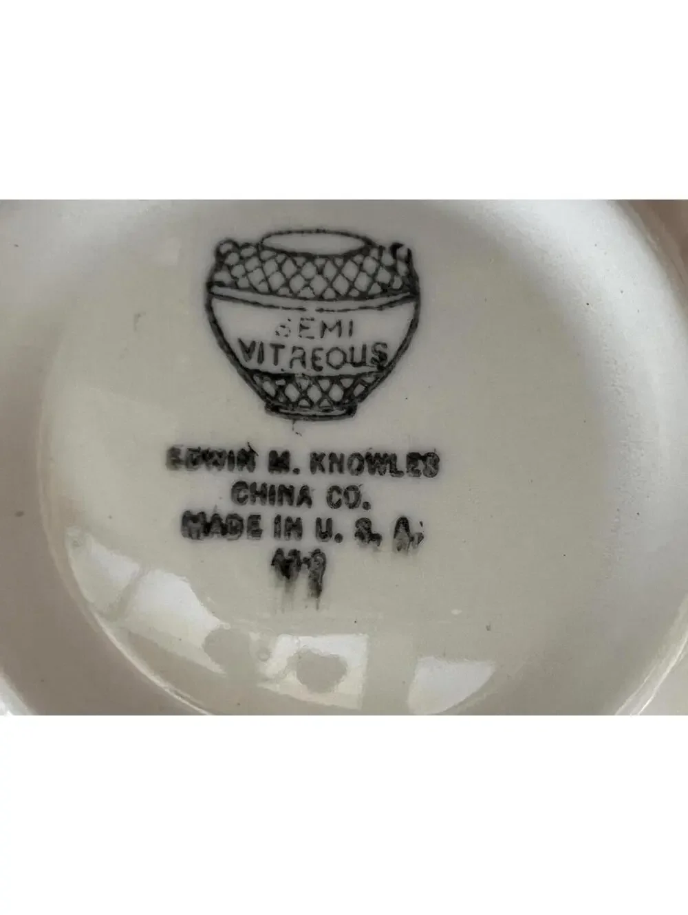 Edwin Knowles VTG Children's Ceramic Dish Set - For‎ A Good Little Boy
